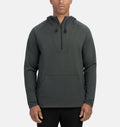 Crossover Half-Zip Hoodie